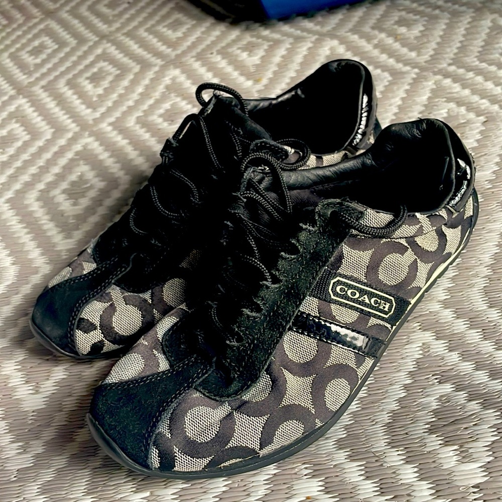 Coach lace up sneakers